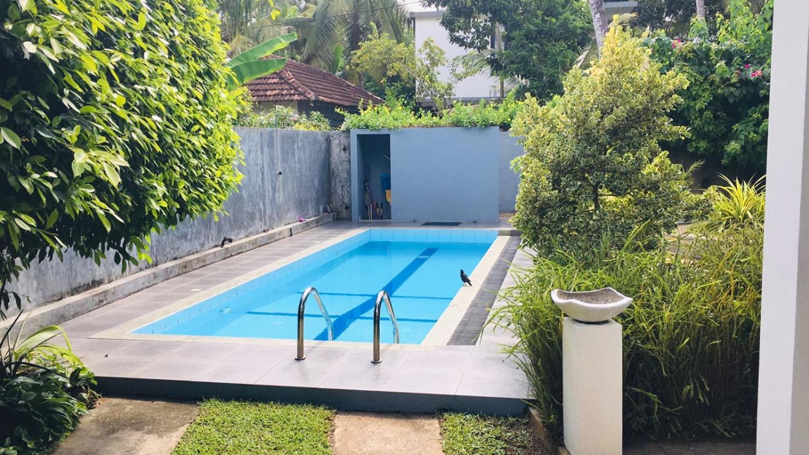 Om Villa Hikkaduwa Exterior photo